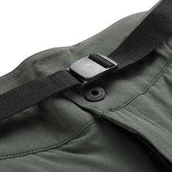 Alpine Pro AKAN 2 pánské softshellové kalhoty zelené