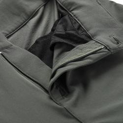 Alpine Pro AKAN 2 pánské softshellové kalhoty zelené