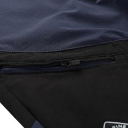 Alpine Pro AKANA modré dámské softshellové kalhoty s dwr úpravou