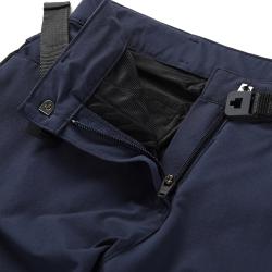 Alpine Pro AKANA modré dámské softshellové kalhoty s dwr úpravou