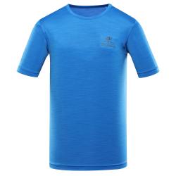 Alpine Pro BASIK pánske modré rýchloschnúce tričko Alpine Pro BASIK pánske modré rýchloschnúce tričko