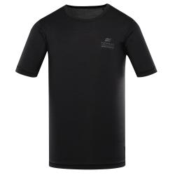 Alpine Pro BASIK pánske čierne rýchloschnúce tričko Alpine Pro BASIK pánske čierne rýchloschnúce tričko