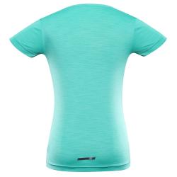 Alpine Pro BASIKA dámské zelené rychloschnoucí triko