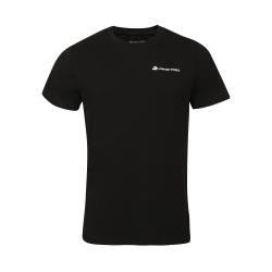 Alpine Pro BOBB pánske čierne bavlnené tričko