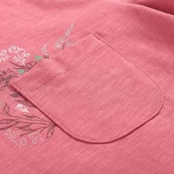 Alpine Pro BOLENA 2 dámské růžové bavlněné triko