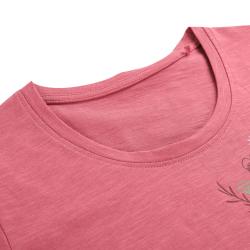 Alpine Pro BOLENA 2 dámské růžové bavlněné triko
