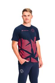 Alpine Pro CAMPION pánské modré triko z olympijské kolekce zoh 2026