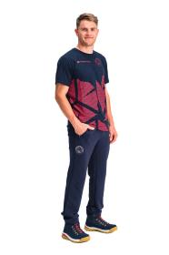 Alpine Pro CAMPION pánské modré triko z olympijské kolekce zoh 2026