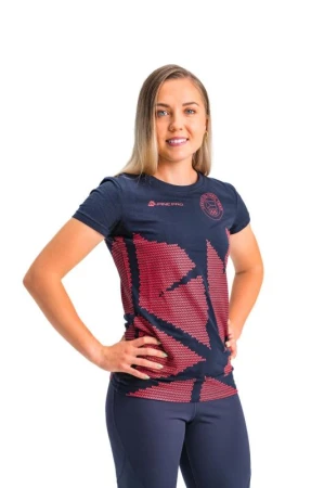 Alpine Pro CAMPIONA dámské modré triko z olympijské kolekce zoh 2026