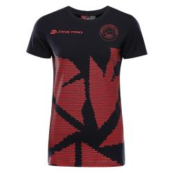 Alpine Pro CAMPIONA dámske modré tričko z olympijskej kolekcie zoh 2026