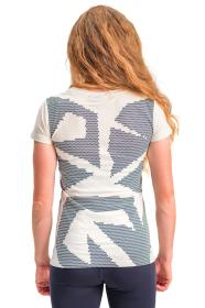 Alpine Pro CAMPIONA dámské triko z olympijské kolekce zoh 2026 NEUTRÁLNÍ / ZEMITÁ