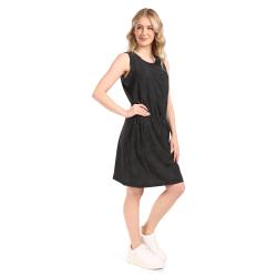 Alpine Pro COLEENA 2 dámské černé rychloschnoucí šaty