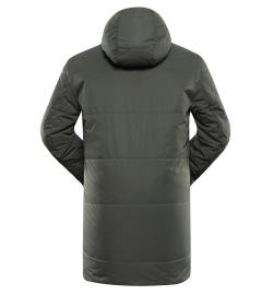 Alpine Pro COLWEL pánská delší zimní bunda zelená