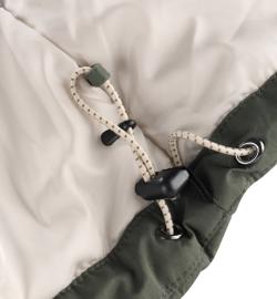 Alpine Pro COLWEL pánská delší zimní bunda zelená