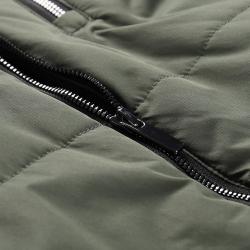 Alpine Pro COLWEL pánská delší zimní bunda zelená