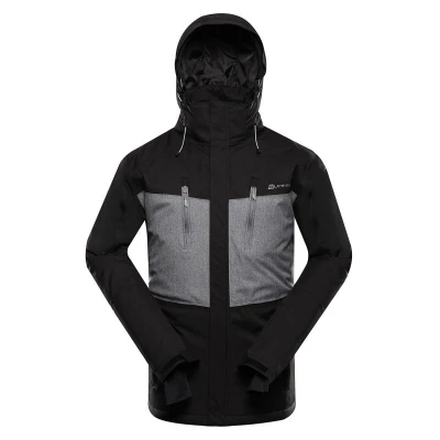 Alpine Pro COMED pánská lyžařská bunda ČERNÁ Alpine Pro COMED pánská lyžařská bunda ČERNÁ