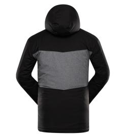 Alpine Pro COMED pánská lyžařská bunda ČERNÁ