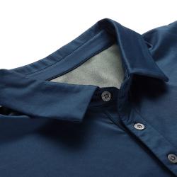 Alpine Pro COOWEL 2 pánské modré rychleschnoucí polo triko