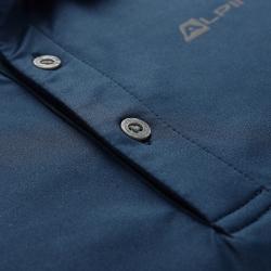Alpine Pro COOWEL 2 pánské modré rychleschnoucí polo triko