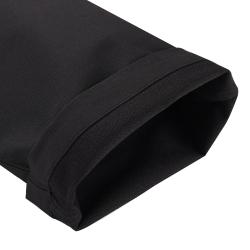 Alpine Pro CORB pánske čierne softshellové nohavice