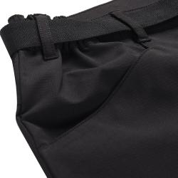 Alpine Pro CORB pánske čierne softshellové nohavice