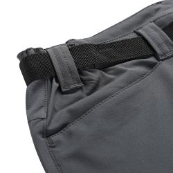 Alpine Pro CORB pánské softshellové kalhoty NEUTRÁLNÍ / ZEMITÁ