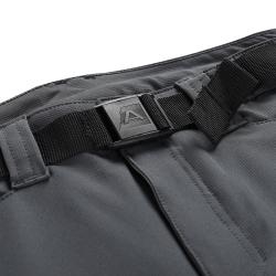 Alpine Pro CORB pánské softshellové kalhoty NEUTRÁLNÍ / ZEMITÁ