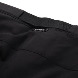 Alpine Pro CORBA dámské černé softshellové kalhoty POUZE 38-LN délka nohavic prodloužená o 5 cm (VÝPRODEJ)