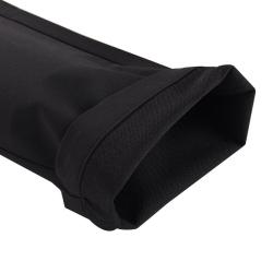 Alpine Pro CORBA dámské černé softshellové kalhoty POUZE 38-LN délka nohavic prodloužená o 5 cm (VÝPRODEJ)