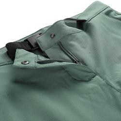 Alpine Pro CORBA dámské zelené softshellové kalhoty