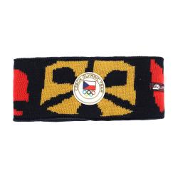 Alpine Pro CORRAGGE modrá sportovní čelenka z olympijské kolekce