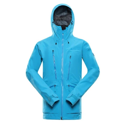 Alpine Pro CORT pánská modrá bunda s membránou Alpine Pro CORT pánská modrá bunda s membránou