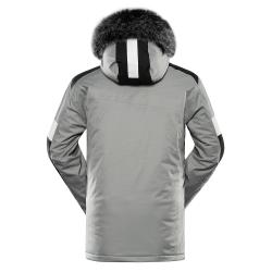 Alpine Pro DAM pánská šedá lyžařská bunda