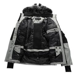 Alpine Pro DAM pánská šedá lyžařská bunda