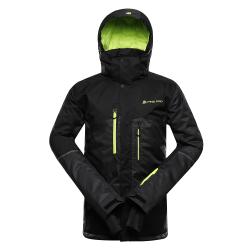 Alpine Pro DEAR 2 pánska lyžiarska bunda čierna