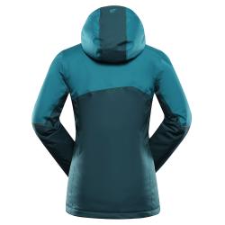 Alpine Pro DEARA 2 dámská zelená lyžařská bunda