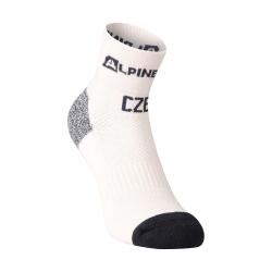 Alpine Pro DEDIZIONE modré ponožky 3 páry z olympijské kolekce