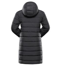 Alpine Pro DEFRA dámský zimní ultralehký kabát NEUTRÁLNÍ / ZEMITÁ