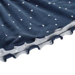 Alpine Pro DEREFA dámské modré letní šaty