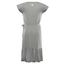 Alpine Pro DEREFA dámské šedé letní šaty