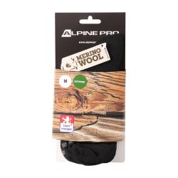 Alpine Pro DERERE černá antibakteriální ponožky