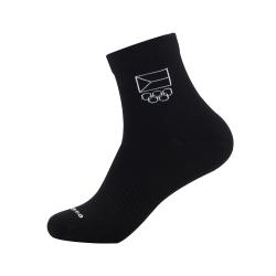 Alpine Pro DERPE bílé ponožky s coolmax z olympijské kolekce