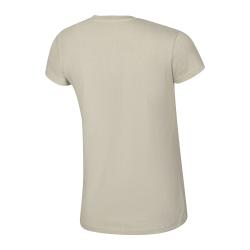 Alpine Pro DOLLA dámské bavlněné triko NEUTRÁLNÍ / ZEMITÁ
