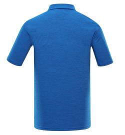 Alpine Pro DONN pánské modré rychleschnoucí polo tričko