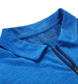 Alpine Pro DONN pánské modré rychleschnoucí polo tričko