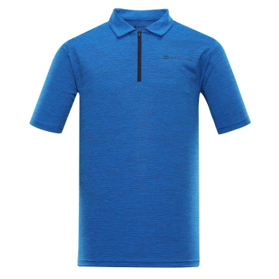 Alpine Pro DONN pánské modré rychleschnoucí polo tričko Alpine Pro DONN pánské modré rychleschnoucí polo tričko