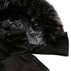 Alpine Pro DOWELA 2 dámska černá lyžařská softshellová bunda