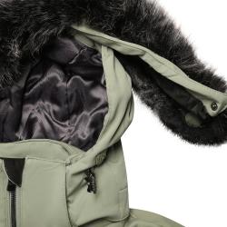 Alpine Pro DOWELA 2 dámská zelená lyžařská softshellová bunda