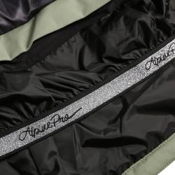 Alpine Pro DOWELA 2 dámská zelená lyžařská softshellová bunda