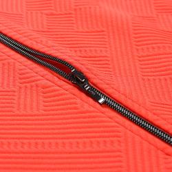 Alpine Pro DOZER 2 pánská hřejivá mikina ORANŽOVÁ / ČERVENÁ